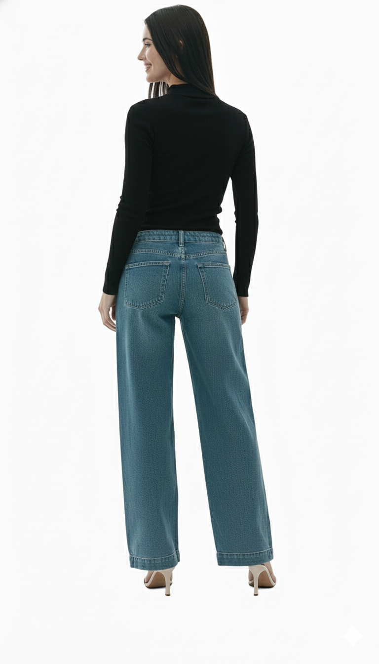 MOCK NECK FULLL SLEEVES WOMEN SOLID TOP