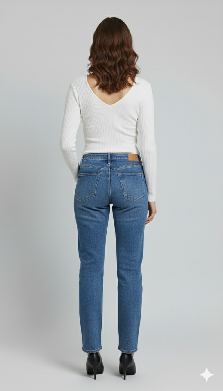 V NECK FULLL SLEEVES WOMEN SOLID TOP