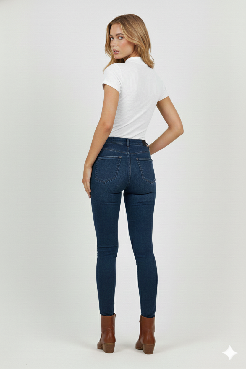 MOCK NECK HALF SLEEVES WOMEN SOLID TOP