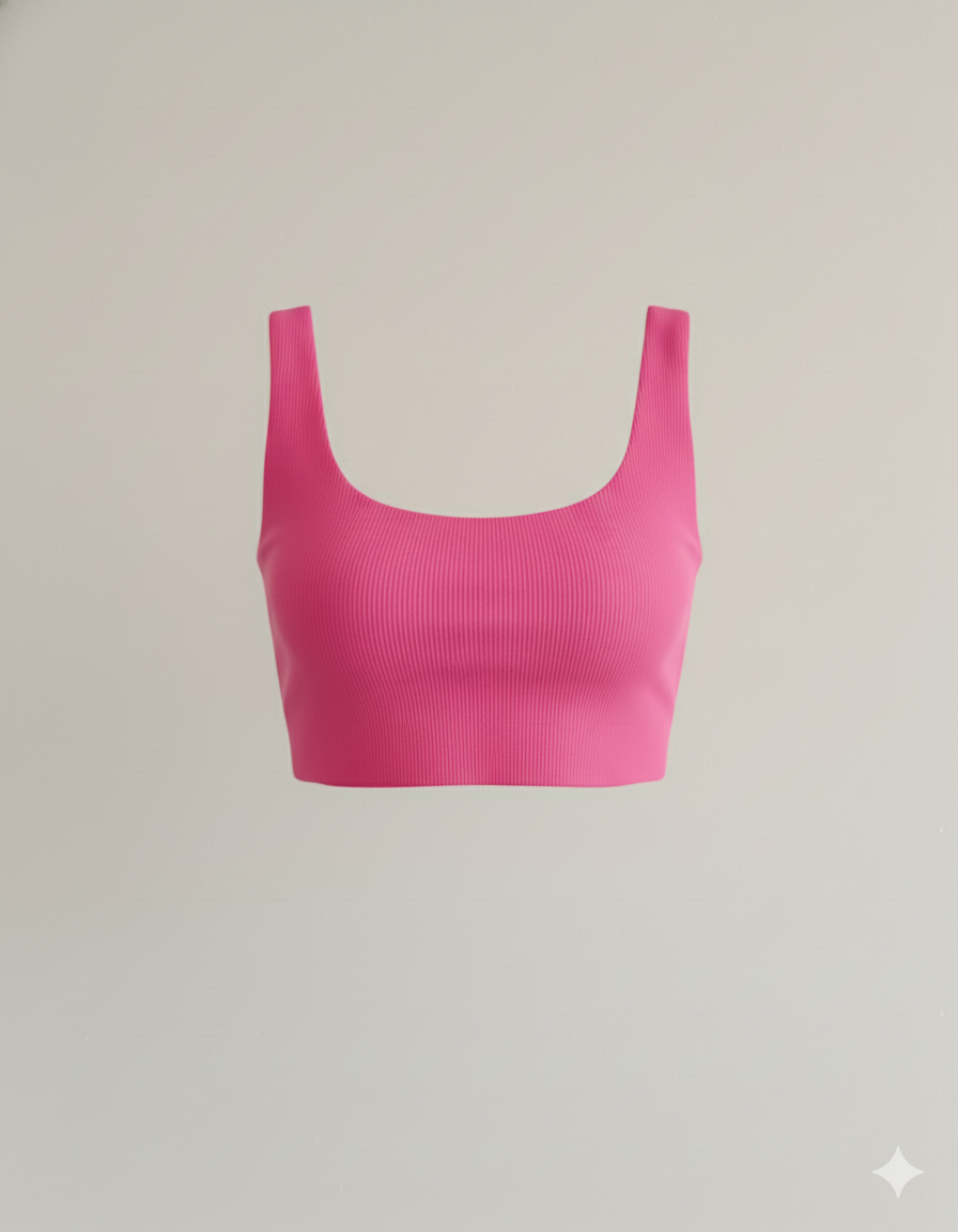 ROUND NECK SLEEVLESS WOMEN TANK TOP