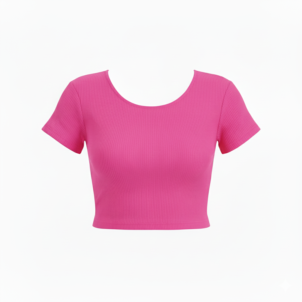 ROUND NECK HALF SLEEVES WOMEN TANK TOP