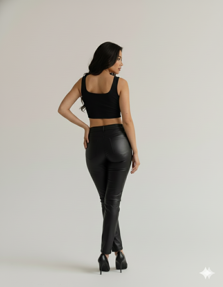 ROUND NECK SLEEVLESS WOMEN TANK TOP