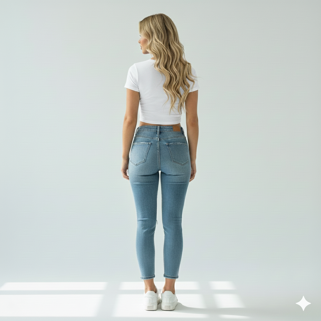 ROUND NECK HALF SLEEVES WOMEN TANK TOP