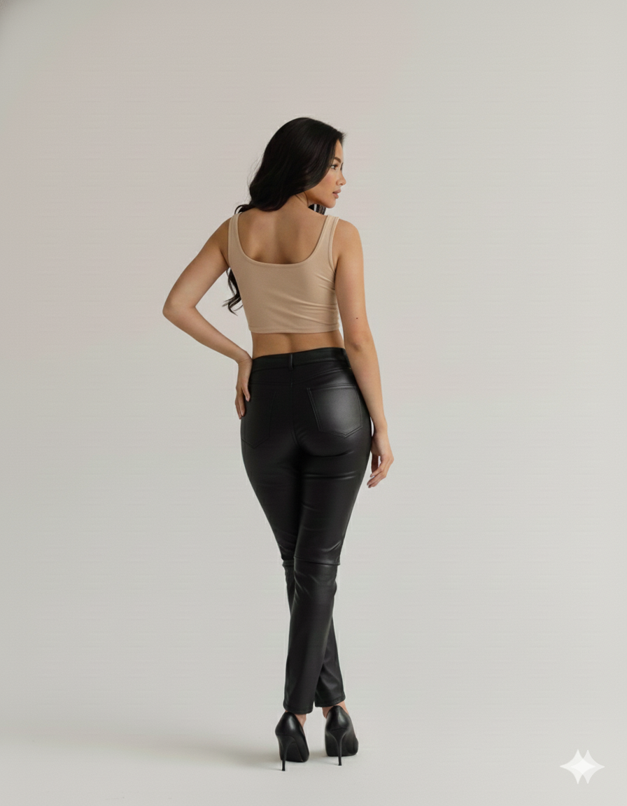 ROUND NECK SLEEVLESS WOMEN TANK TOP