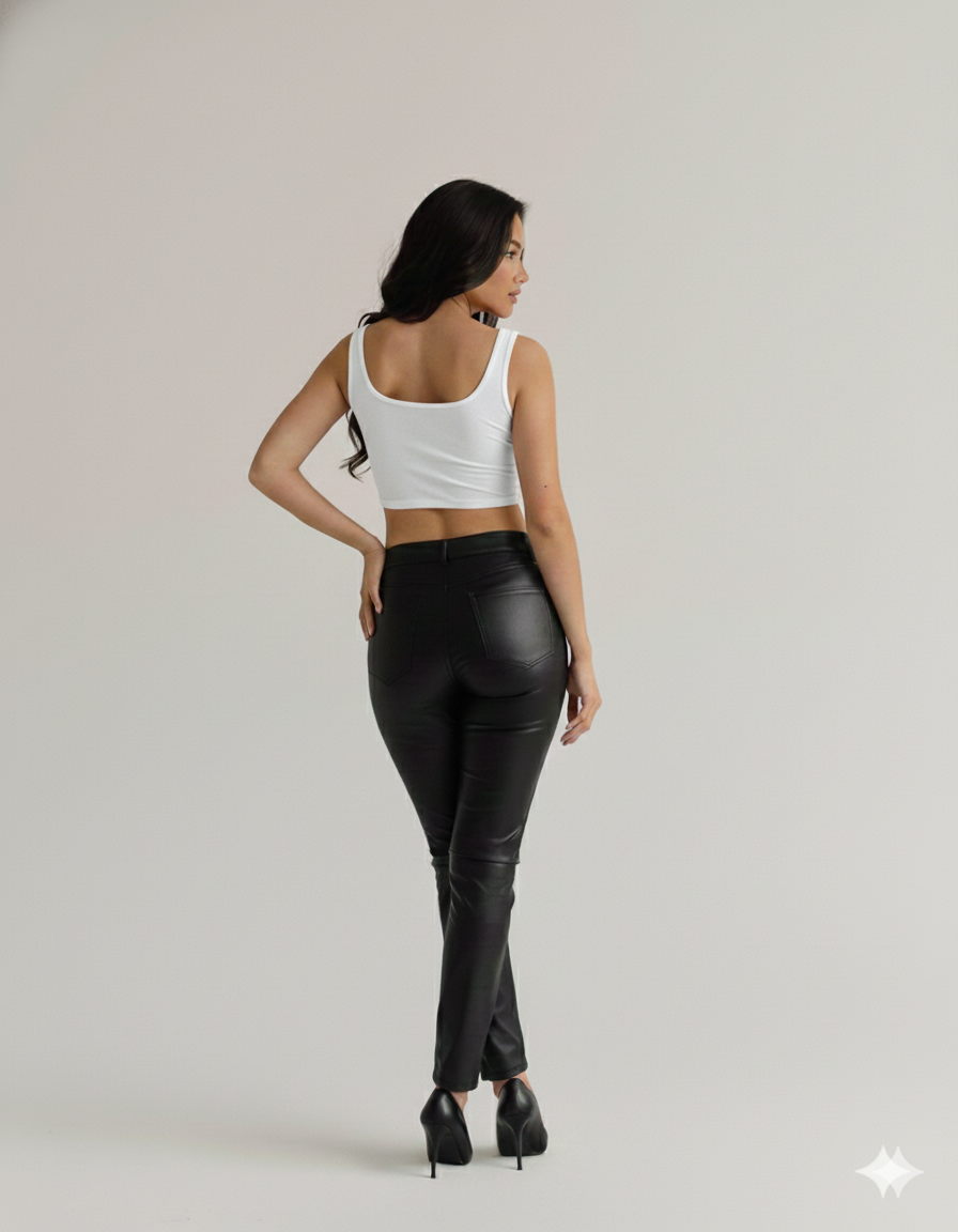 ROUND NECK SLEEVLESS WOMEN TANK TOP