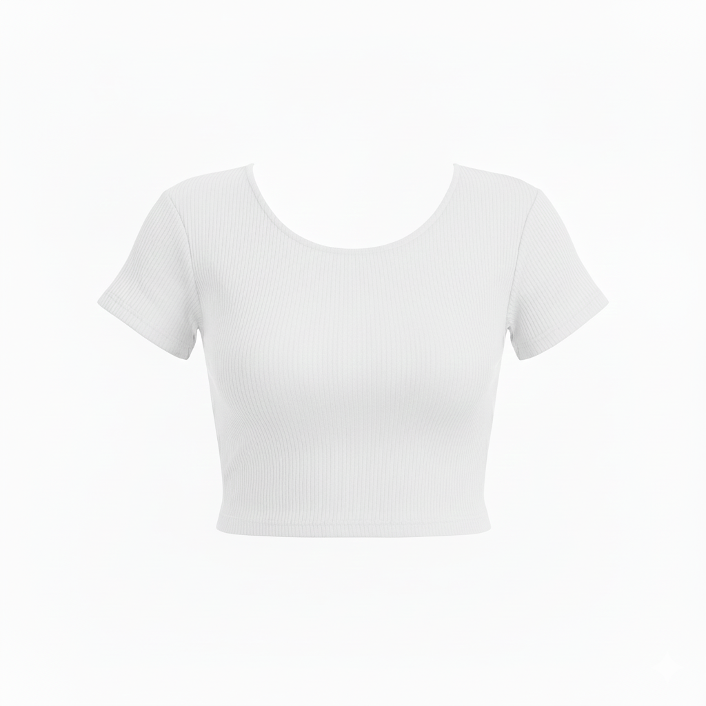 ROUND NECK HALF SLEEVES WOMEN TANK TOP