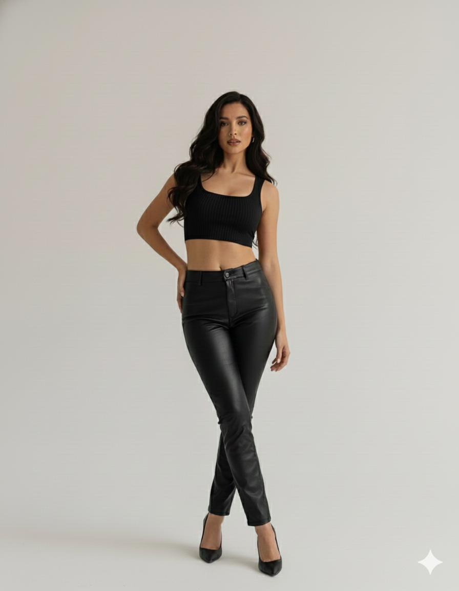 ROUND NECK SLEEVLESS WOMEN TANK TOP