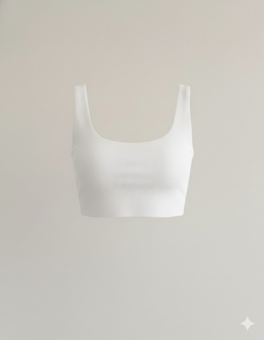 ROUND NECK SLEEVLESS WOMEN TANK TOP